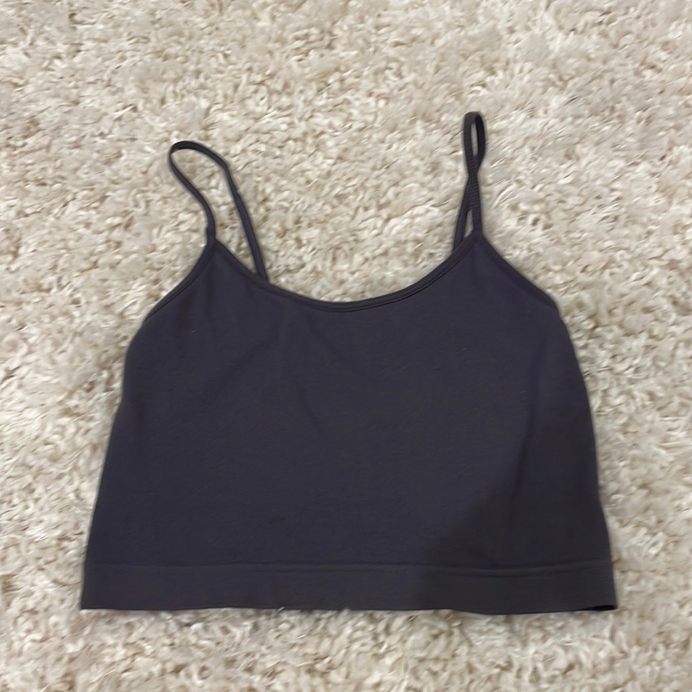 Gray tank top